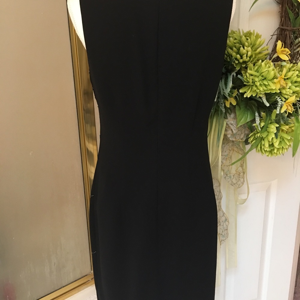 Beautiful Black Sheath with Sequin Detail
